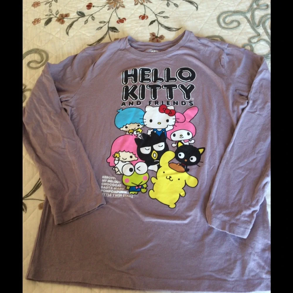 Old navy hello kitty and friends tee
